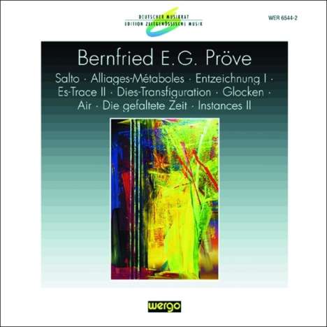 Bernfried E.G. Pröve (geb. 1963): Werke, CD