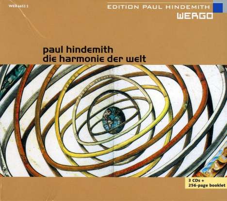 Paul Hindemith (1895-1963): Die Harmonie der Welt, 3 CDs