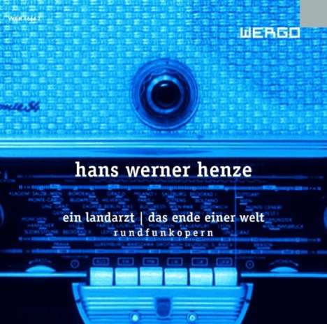 Hans Werner Henze (1926-2012): Ein Landarzt (Rundfunkoper), CD