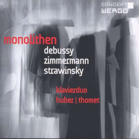 Klavierduo Huber/Thomet - Monolithen, CD