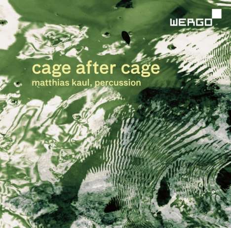 John Cage (1912-1992): Cage after Cage - Works for Solo Percussion, CD