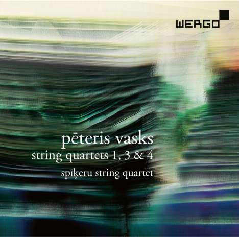 Peteris Vasks (geb. 1946): Streichquartette Nr.1,3,4, CD