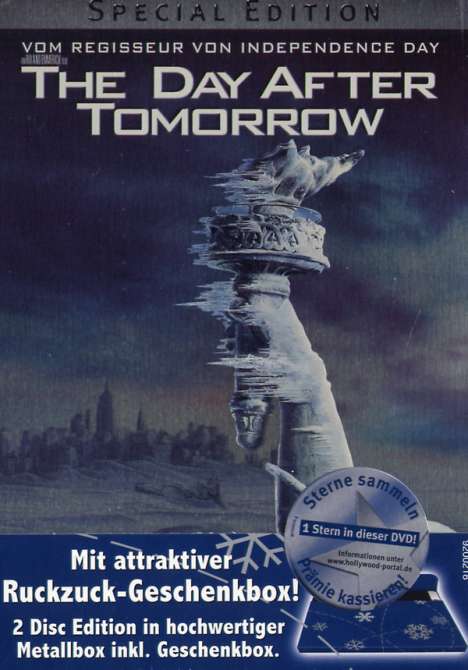 The Day After Tomorrow (Special Edition im Steelbook), 2 DVDs