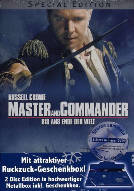 Master and Commander (Special Edition im Steelbook), 2 DVDs