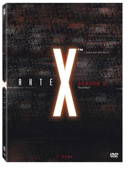 Akte X Season 2, 7 DVDs