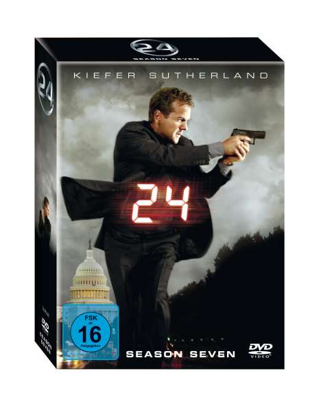 24 Season 7, 6 DVDs