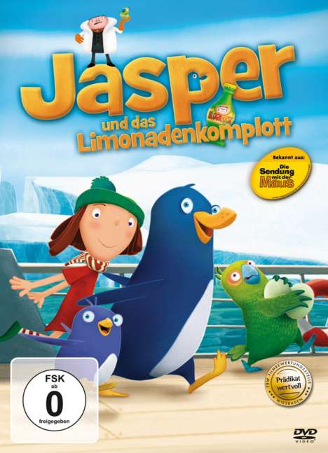 Jasper und das Limonadenkomplott, DVD
