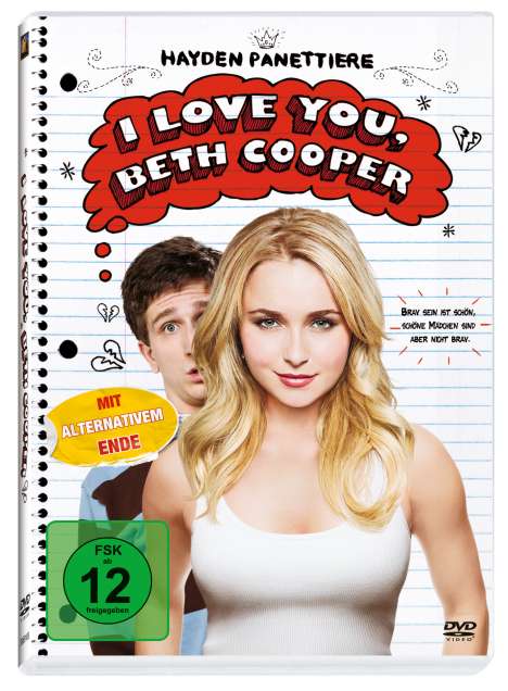 I Love You, Beth Cooper!, DVD
