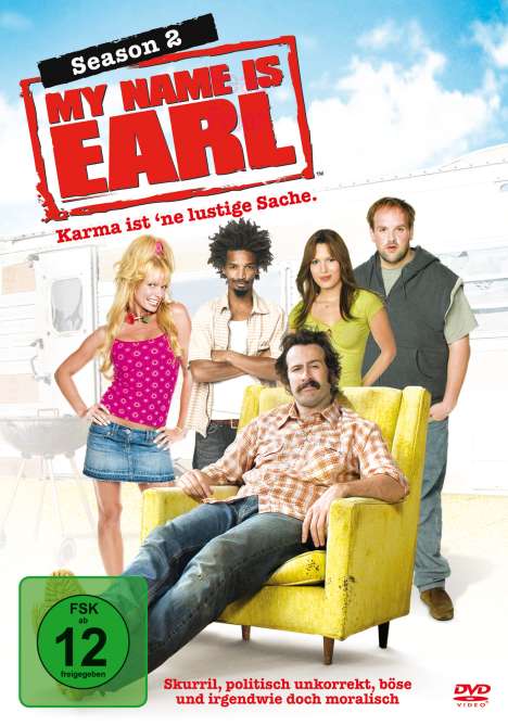 My Name Is Earl Season 2, 4 DVDs