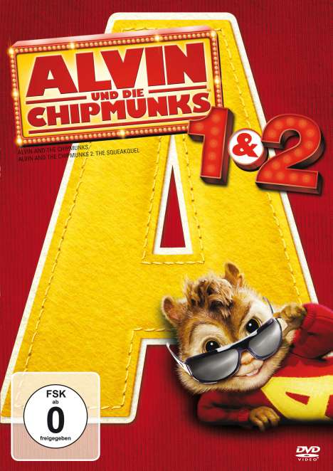 Alvin und die Chipmunks 1 &amp; 2, DVD