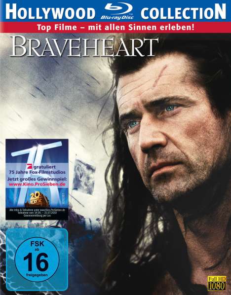Braveheart (Blu-ray), Blu-ray Disc