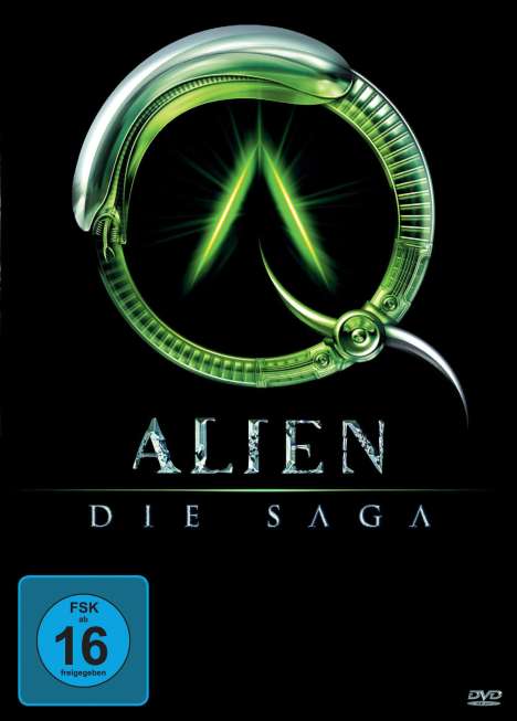 Alien - Die Saga (Alien 1-4 in Kino- &amp;  Extended Versions), 5 DVDs