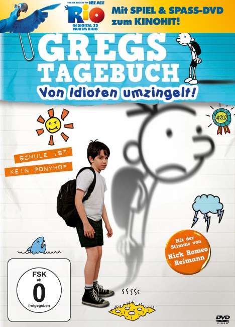 Gregs Tagebuch - Von Idioten umzingelt!, DVD