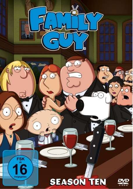Family Guy Season 10, 3 DVDs