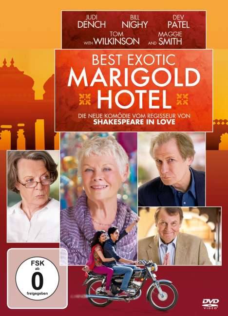 The Best Exotic Marigold Hotel, DVD