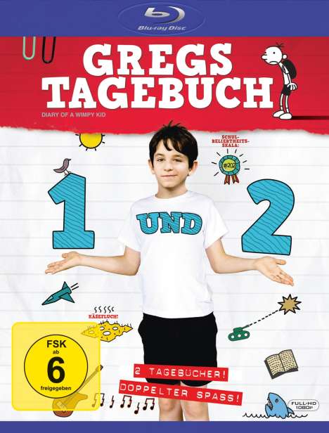 Gregs Tagebuch 1 &amp; 2 (Blu-ray), Blu-ray Disc