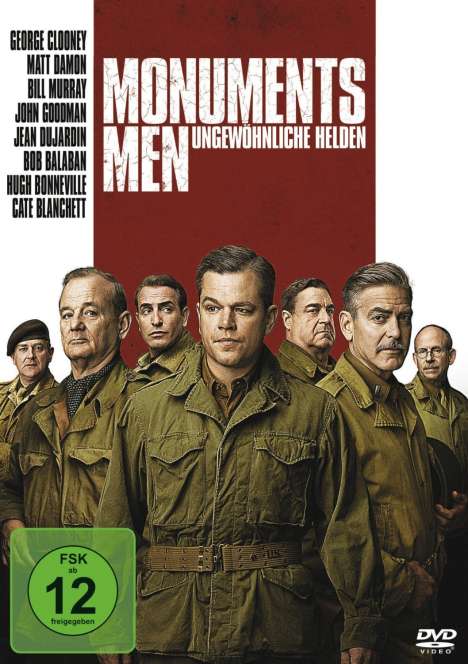 Monuments Men, DVD