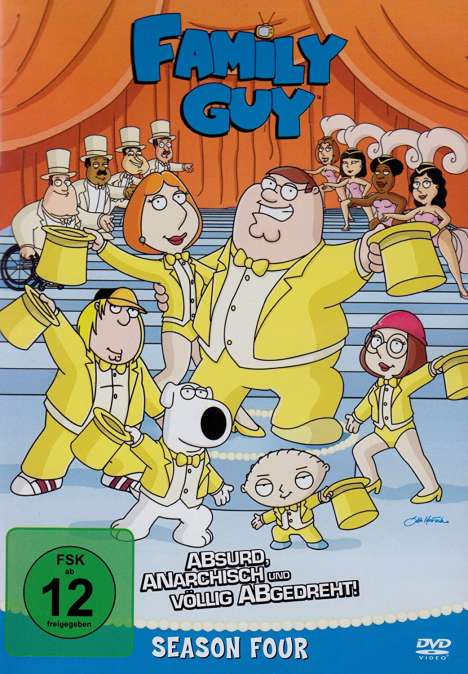 Family Guy Staffel 4, 3 DVDs