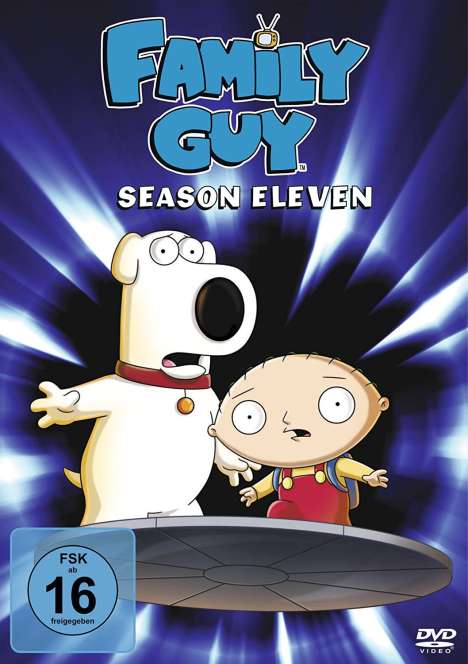 Family Guy Staffel 11, 3 DVDs