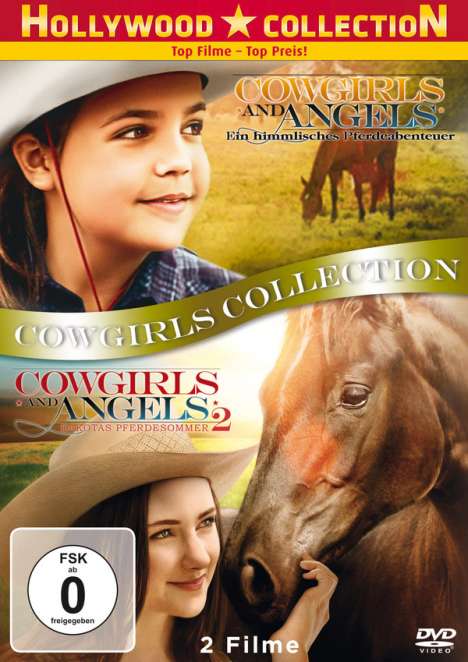 Cowgirls and Angels 1 &amp; 2, 2 DVDs