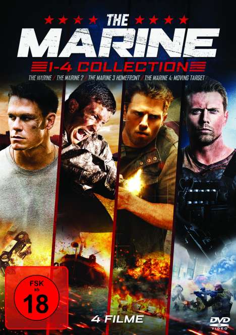 The Marine 1-4, 4 DVDs