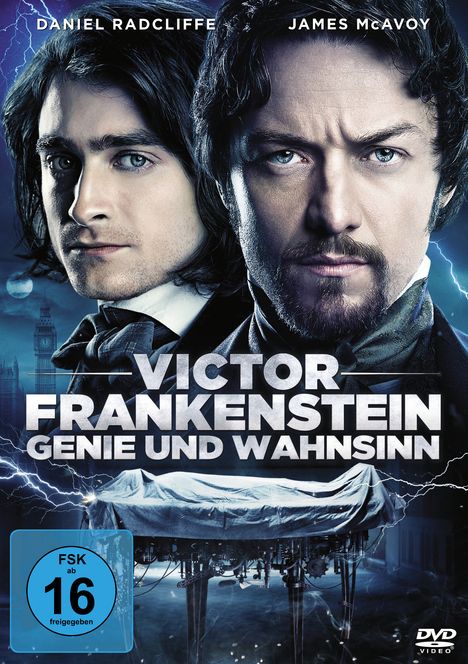 Victor Frankenstein, DVD