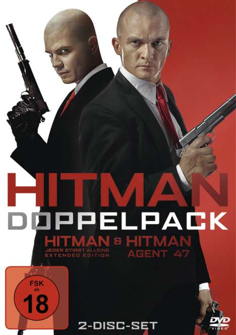 Hitman 1 &amp; 2, 2 DVDs
