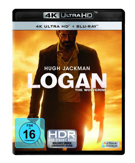 Logan - The Wolverine (Ultra HD Blu-ray &amp; Blu-ray), 1 Ultra HD Blu-ray und 1 Blu-ray Disc