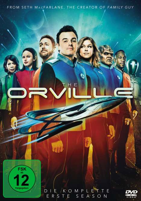 The Orville Staffel 1, 5 DVDs