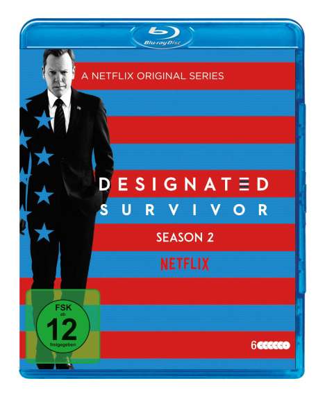 Designated Survivor Staffel 2 (Blu-ray), 6 Blu-ray Discs