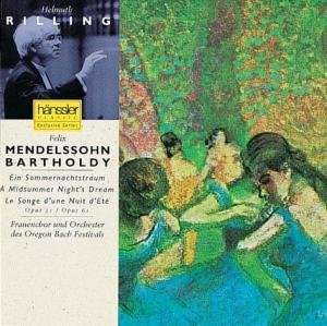 Felix Mendelssohn Bartholdy (1809-1847): Ein Sommernachtstraum, CD