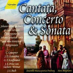 Johann Sebastian Bach und seine deutschen Zeitgenossen, CD