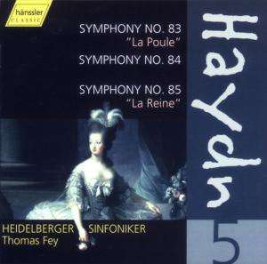 Joseph Haydn (1732-1809): Symphonien Nr.83-85, CD