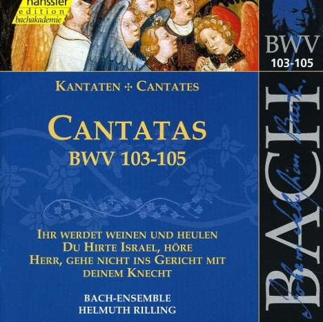 Johann Sebastian Bach (1685-1750): Die vollständige Bach-Edition Vol.33 (Kantaten BWV 103-105), CD