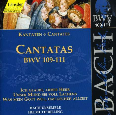 Johann Sebastian Bach (1685-1750): Die vollständige Bach-Edition Vol.35 (Kantaten BWV 109-111), CD