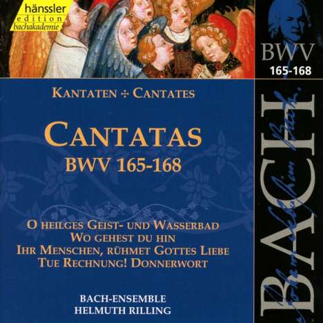 Johann Sebastian Bach (1685-1750): Die vollständige Bach-Edition Vol.50 (Kantaten BWV 165-168), CD