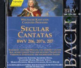 Johann Sebastian Bach (1685-1750): Die vollständige Bach-Edition Vol.64 (Kantaten BWV 206a, 207a, 207), CD