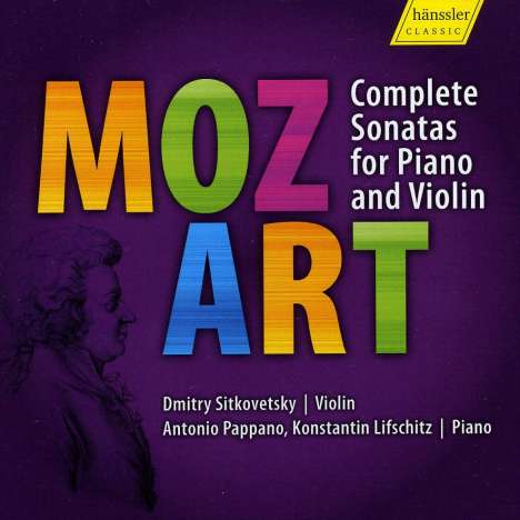 Wolfgang Amadeus Mozart (1756-1791): Sämtliche Sonaten für Violine &amp; Klavier, 4 CDs
