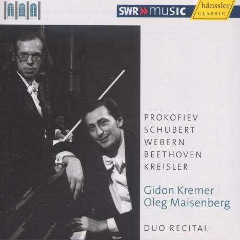 Gidon Kremer &amp; Oleg Maisenberg - Duo Recital, CD