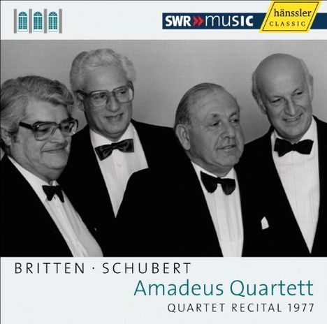 Amadeus Quartett - Quartet Recital 1977, CD