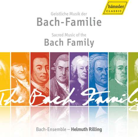 Geistliche Musik der Bach-Familie, 3 CDs