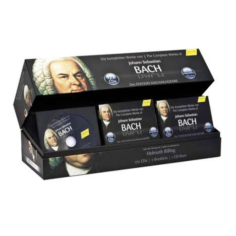 Johann Sebastian Bach (1685-1750): Die komplette Bach-Edition der Bachakademie Stuttgart, 172 CDs