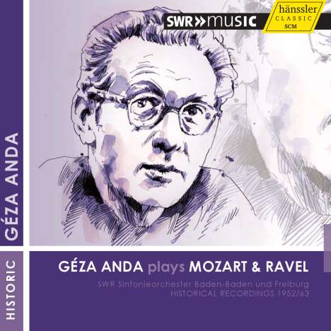 Geza Anda plays Mozart &amp; Ravel, CD