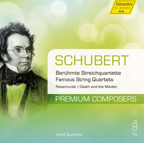 Franz Schubert (1797-1828): Streichquartette Nr.11,13-15, 2 CDs