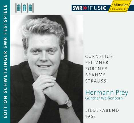 Hermann Prey - Liederabend 1963 (Schwetzinger Festspiele), CD