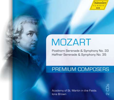 Wolfgang Amadeus Mozart (1756-1791): Symphonien Nr.33 &amp; 35, 2 CDs