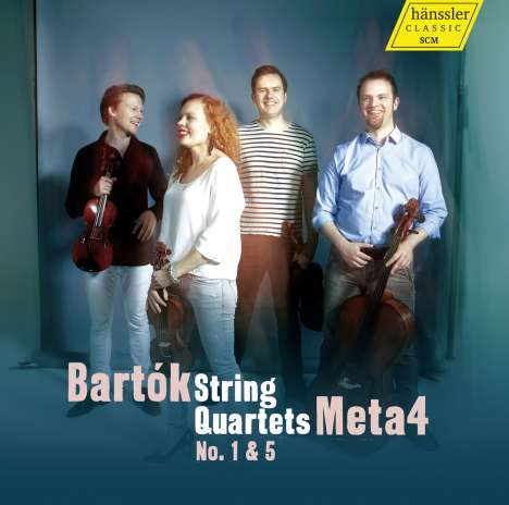 Bela Bartok (1881-1945): Streichquartette Nr.1 &amp; 5, CD