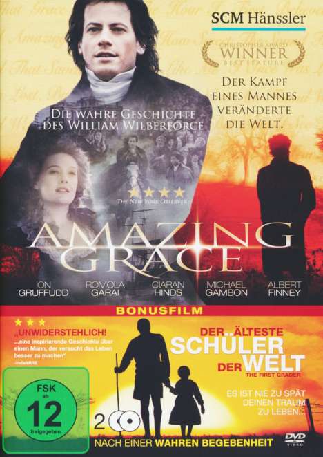 Amazing Grace / Der älteste Schüler der Welt, 2 DVDs