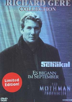 Richard Gere Collection, 3 DVDs