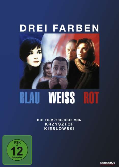 Drei Farben: Blau/Weiß/Rot (Die Trilogie), 3 DVDs
